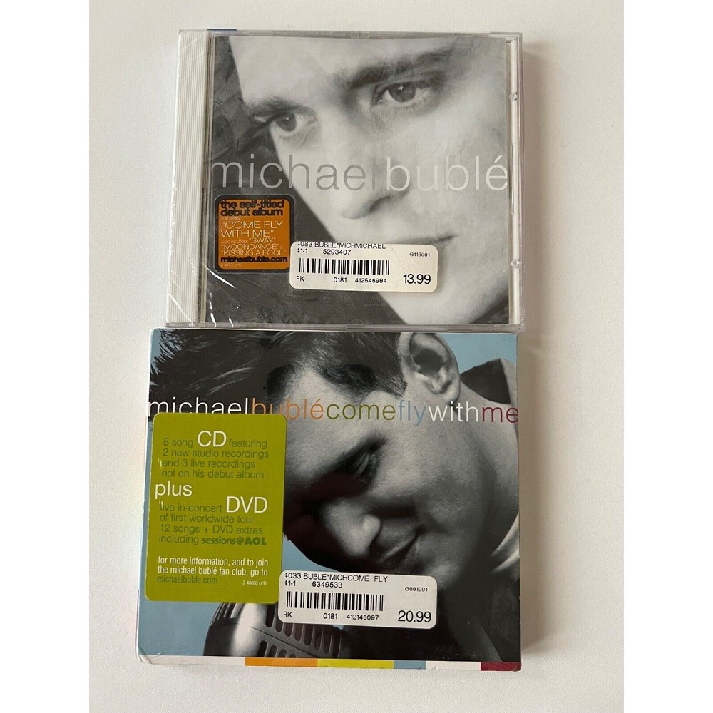 Michael Buble Self Titled CD Come Fly With Me CD/DVD NEW SEALED